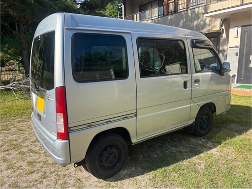 サンバーバン事故車(機関良好)カスタムベース に！コミコミ価格