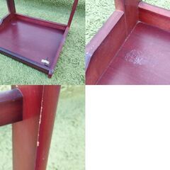 多用途 ハンガーラック 木製 レトロ 衣類収納　/TJ-2605 1Fの画像