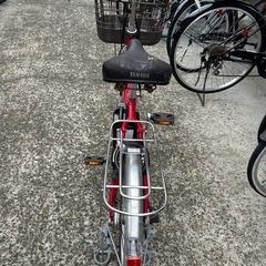 ヤマハ電動アシスト自転車子供乗せなし。の画像