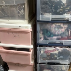 衣装ケース、カラーボックス、レイコップの画像