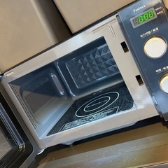 電子レンジ/Yselect/黒/650wの画像