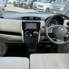【支払総額13.8万円】h27年式デイズ車検令和8年4月機関良好 TV Bluetooth バックカメラ iストップ エアコンバッチリ♩の画像