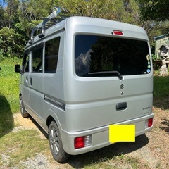 エブリィバン 2019年式 パートタイム4WD【車検 令和9年1月】ルーフラック付きの画像