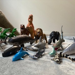 恐竜　動物　フィギュアまとめ売りの画像