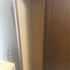 高級家具　天然無垢　ナラ　ワードローブの画像