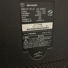 液晶テレビの画像