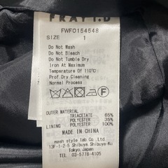 FRAY I.Dのビジュー付きワンピースです☺️の画像