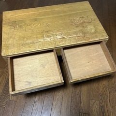 手入れ実施　／ 　文机　昭和　レトロの画像