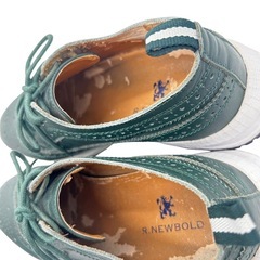 R.NEWBOLD ポールスミス デッドストック 本革スニーカー XLサイズの画像