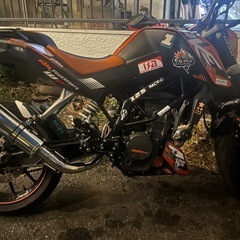 ［今日まで出品］ktm duke 125の画像
