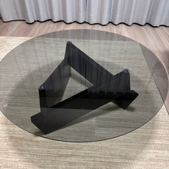 ガラス ローテーブルの画像