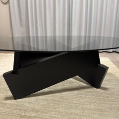 ガラス ローテーブルの画像