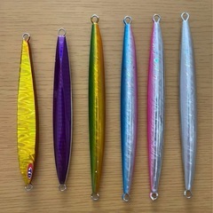 アンチョビメタル　太刀魚　100g  6個セット　ジギングの画像