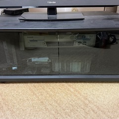 ⭐︎無料⭐︎黒色テレビ台、ブラックTVボードの画像