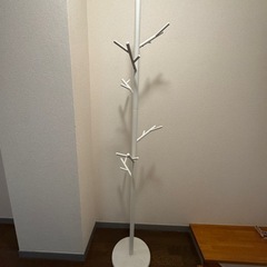 山善(YAMAZEN) ポールハンガー スリム 直径30×高さ176cmの画像