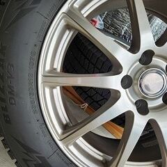 スタットレスタイヤ＋ホイ―ル　4本BRIDGESTONE／ ブリザック DM-V3の画像