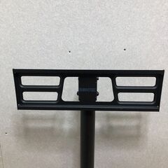 BONTEC テレビスタンド モバイルスタンド キャスター付き 高さ調整 32～65インチ対応 棚板付き スチール製 【糸島市内 送料無料】88269-3-005の画像