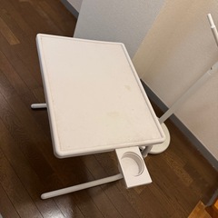 カップホルダー付き 幅50cm 高さ調節 角度調節 デスクの画像