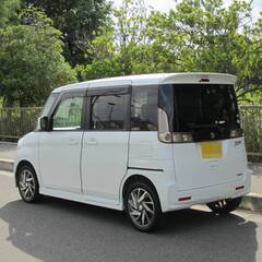 車検２年付き　スペーシア　カスタム　最上級ＴＳターボ　大型ハイトワゴン　パワフル　低燃費　広い　走行小　地デジTV　の画像
