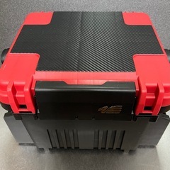 メイホウ VS7080 ランガンBOX 赤／黒 ＋ ケース4個  タックルボックス の画像
