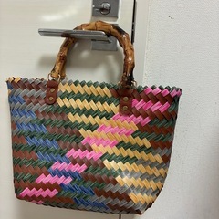 かごバッグの画像