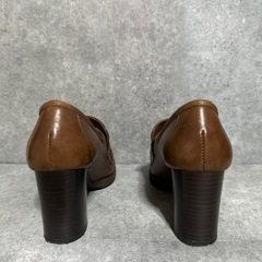 ✨極美品✨DIANA ダイアナ ヒールアップ ローファー 23㌢ ブラウンの画像