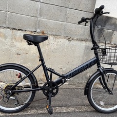 折りたたみ自転車(20インチ)の画像