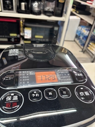 【アイリスオーヤマ炊飯器】【5.5合炊き】※使用感強め★2021年製★クリーニング済み/6ヶ月保証付き【管理番号10710】野