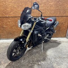 【車検付】トライアンフ　ストリートトリプル　48,000㎞　675cc　京都の画像