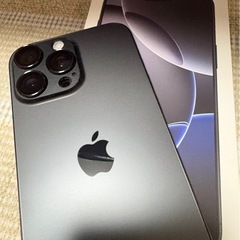 値下げ中★iPhone16Pro max★256GB　　　 の画像