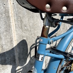 おしゃれなサドル！自転車の画像
