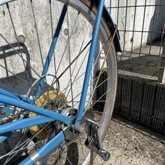 おしゃれなサドル！自転車の画像