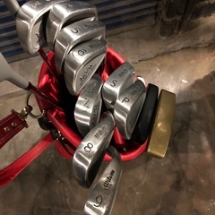 ウィルソン ゴルフクラブ 14本　まとめ売り ゴルフ wilson/KING SLEY/LANKIN/GOLF PRIDEの画像
