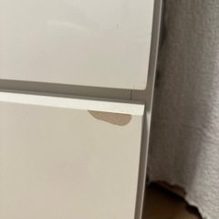6段チェスト　白　ニトリ　【引取りのみ】の画像
