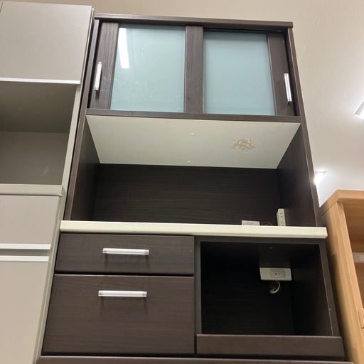 ニトリ　レンジボード　ブラウン　【トレファク堺福田店】