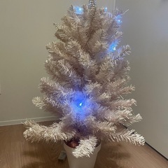【Francfranc購入】ホワイト クリスマスツリー（90cm）の画像