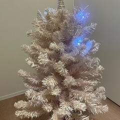 【Francfranc購入】ホワイト クリスマスツリー（90cm）の画像