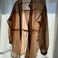レディース服ピンクベージュの画像