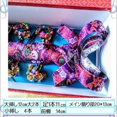 花嫁かんざしセットぷちレンタル￥3800 #154-28 尾長紫金蘭緞子 - 地元のお店