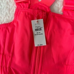 【未使用品】babyGAP スキーウェア　スノーウェア
の画像