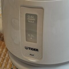 タイガー電気ケトル PCF-G060 0.6リットルの画像