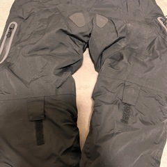 KOMENE 防水バイクパンツ 黒の画像