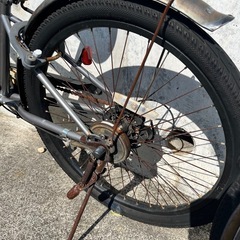 小学生向き自転車の画像