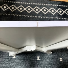 【自宅引取のみ】チチロバ ローテーブル 折り畳み 組立不要 の画像