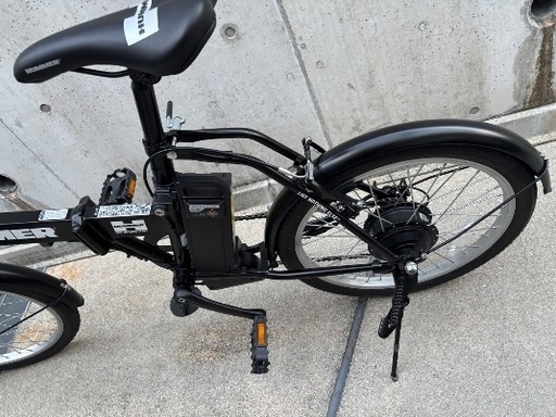 【美品】ほぼ新品　電動自転車　カゴ付　HUMMER ハマー　20インチ
