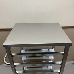 ステンレス ベーカリーラック パンラック ホテルパン 6段 天板ラックカート ホテルパンラック ベーカリーラック ラックカート キャスター付 (J1505kxwY)の画像