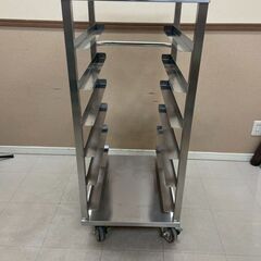 ステンレス ベーカリーラック パンラック ホテルパン 6段 天板ラックカート ホテルパンラック ベーカリーラック ラックカート キャスター付 (J1505kxwY)の画像
