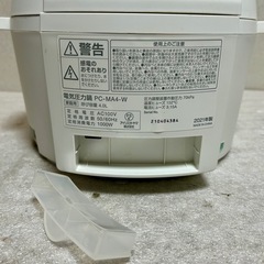 アイリスオーヤマ 電気圧力鍋 PC-MA4-W 2021年製の画像