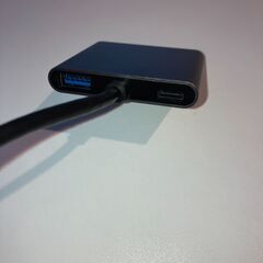 (Type-C) to (4K HDMI×2),(PD),(USB3.0)ハブの画像