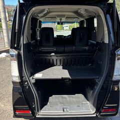 【総額コミコミ】広島発プライムゲート☆即日納車OK☆２５年NBOXプラスカスタム　車検令和８年９月１９日まで　左パワースライドドア　スマートキー　リアシートアレンジ　HID　純正14インチAW　ETC　タイミングチェーン　ディーラー系オートオークション仕入　タイミングチェーン　軽自動車　格安の画像